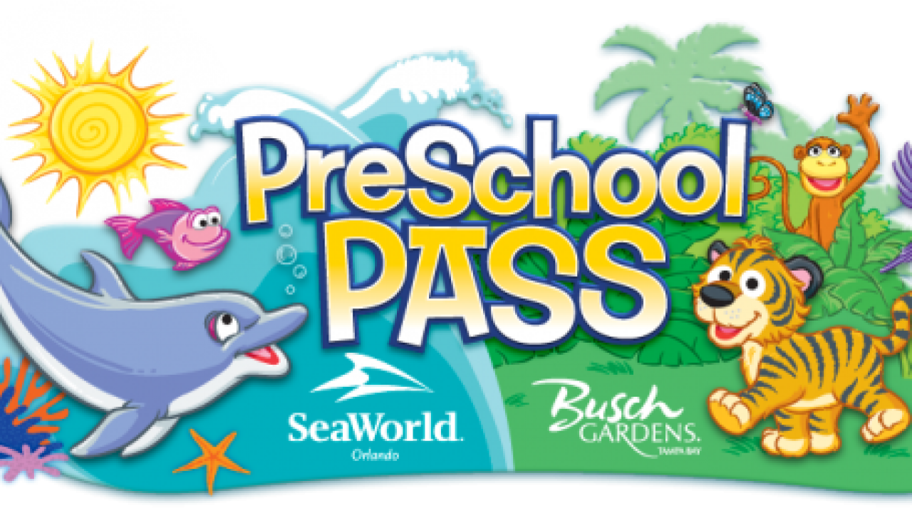 Busch Gardens Seaworld Preschool Pass Fasci Garden