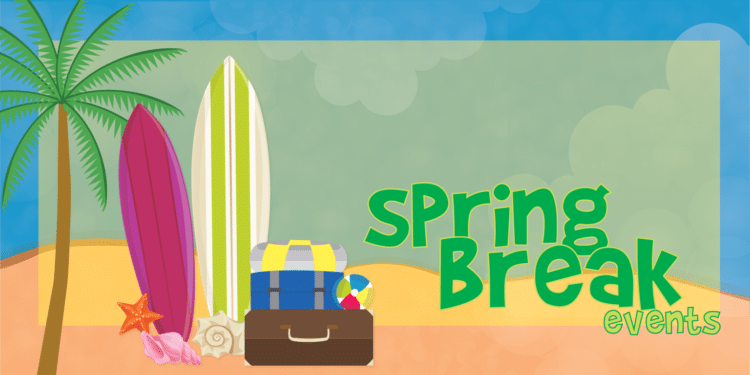 Kids with spring places break Spring Break