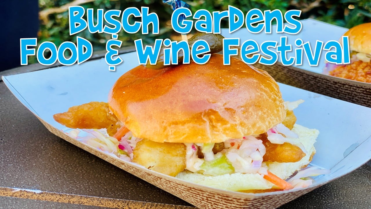 Busch Gardens Food And Wine Festival 2021 Family Video Review - Mycentralfloridafamilycom