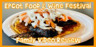 Epcot Food and Wine Festival Family Video Review