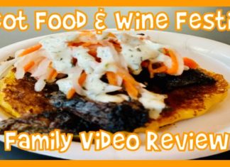 Epcot Food and Wine Festival Family Video Review