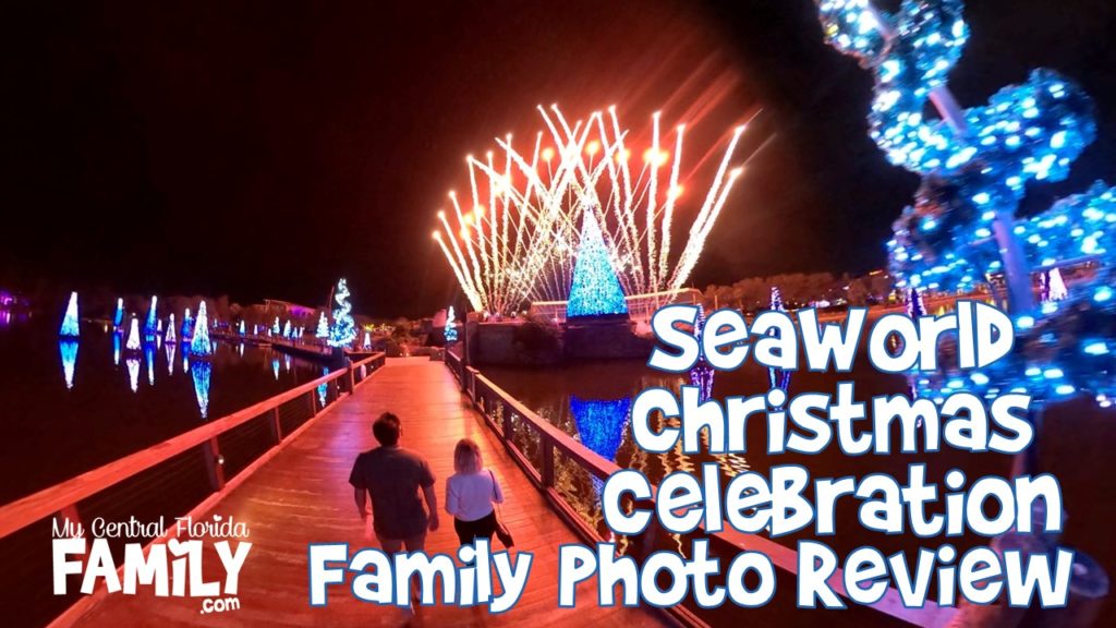 SeaWorld Christmas Celebration Family Photo Review