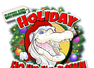 Holiday Ho Ho Ho Down wreath