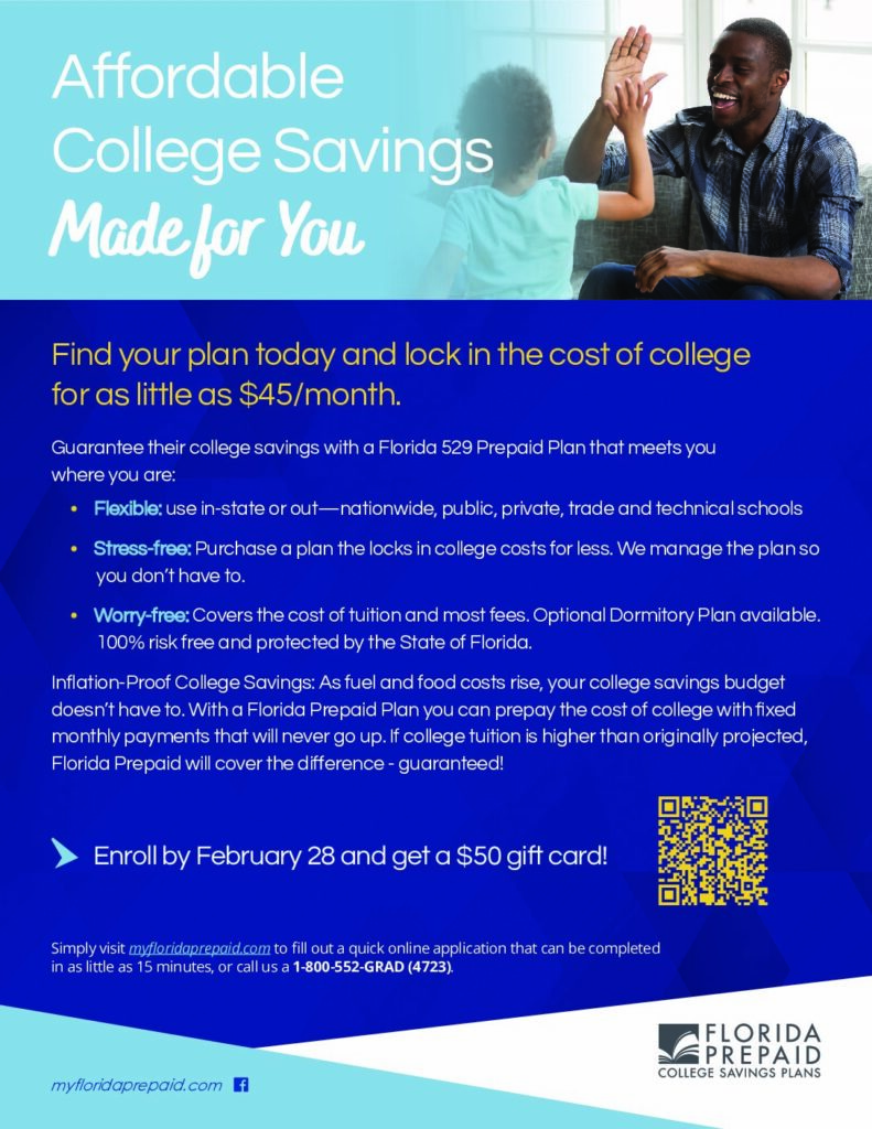 Florida PrePaid Open Enrollment for Affordable College Savings