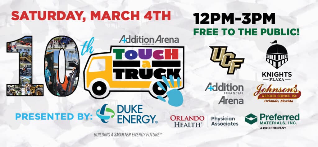 Touch a Truck Returns to UCF for Kids and Families