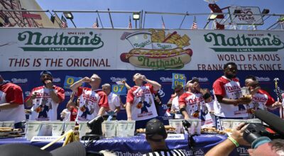 Nathan’s Fourth of July Hot Dog contest