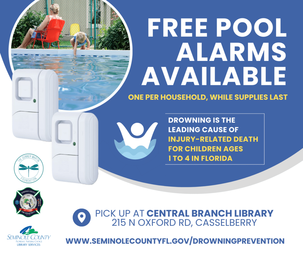 Seminole County Fire Department Provides Free Pool Alarms to Residents