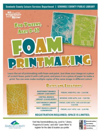 Foam Printmaking for Tweens NW CE EA WE JPG