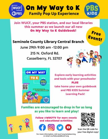 On My Way to Kindergarten with WUCF CE PDF