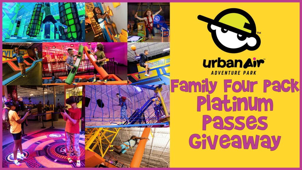 Urban Air Altamonte Springs Family Four Pack of Platinum Passes Giveaway