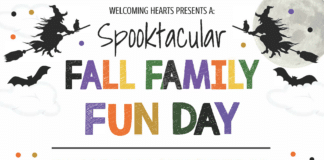 2023 Fall Family Fun Day Flyer with Sanborn Center