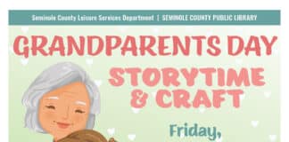 Library Grandparents Day Flyer