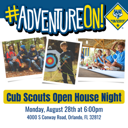 Orlando Cub Scouts Pack 183 Open House