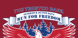 Trustco 5K Run for Freedom 2023 Race Logo