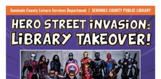 05 Library Hero Invasion Flyer