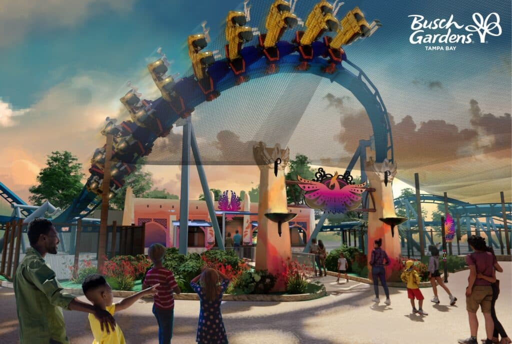 "Phoenix Rising" Comes to Busch Gardens in Spring 2024