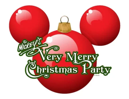 Mickeys Very Merry Christmas Party Logo