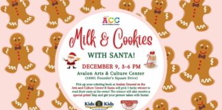 Milk and Cookies with Santa Avalon 2023