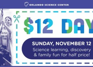 Orlando Science Center $12 day