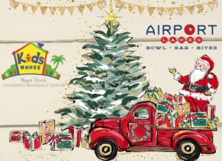 Airport Lanes Toy Drive