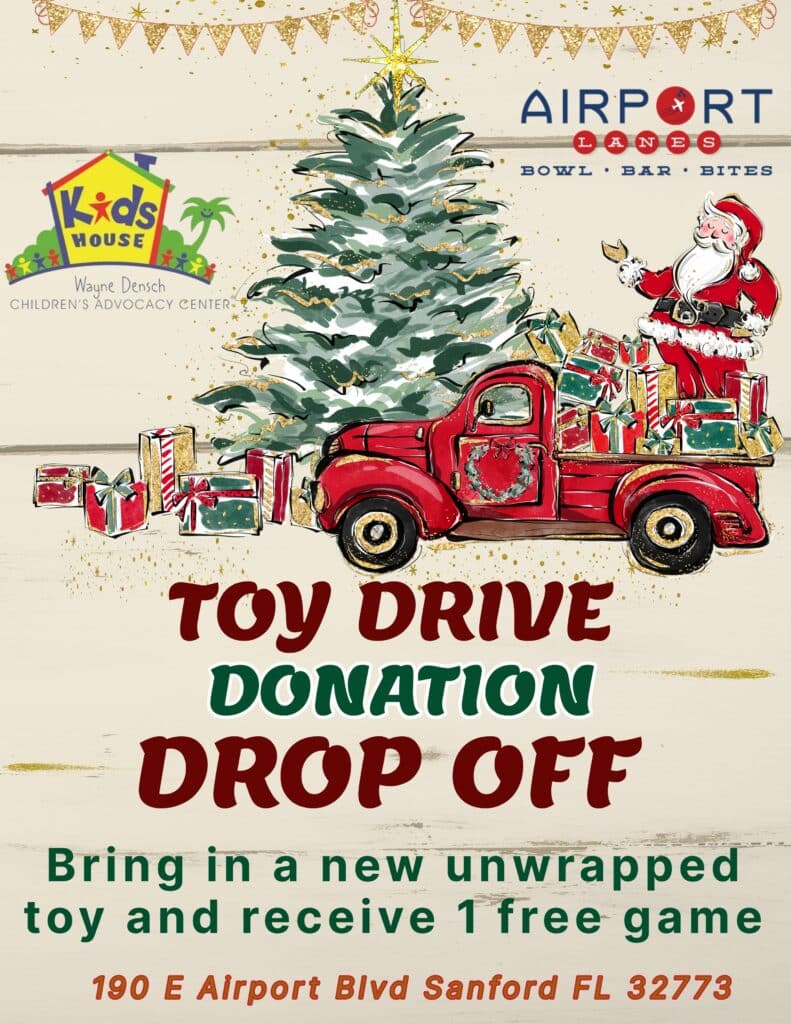 Airport Lanes Toy Drive