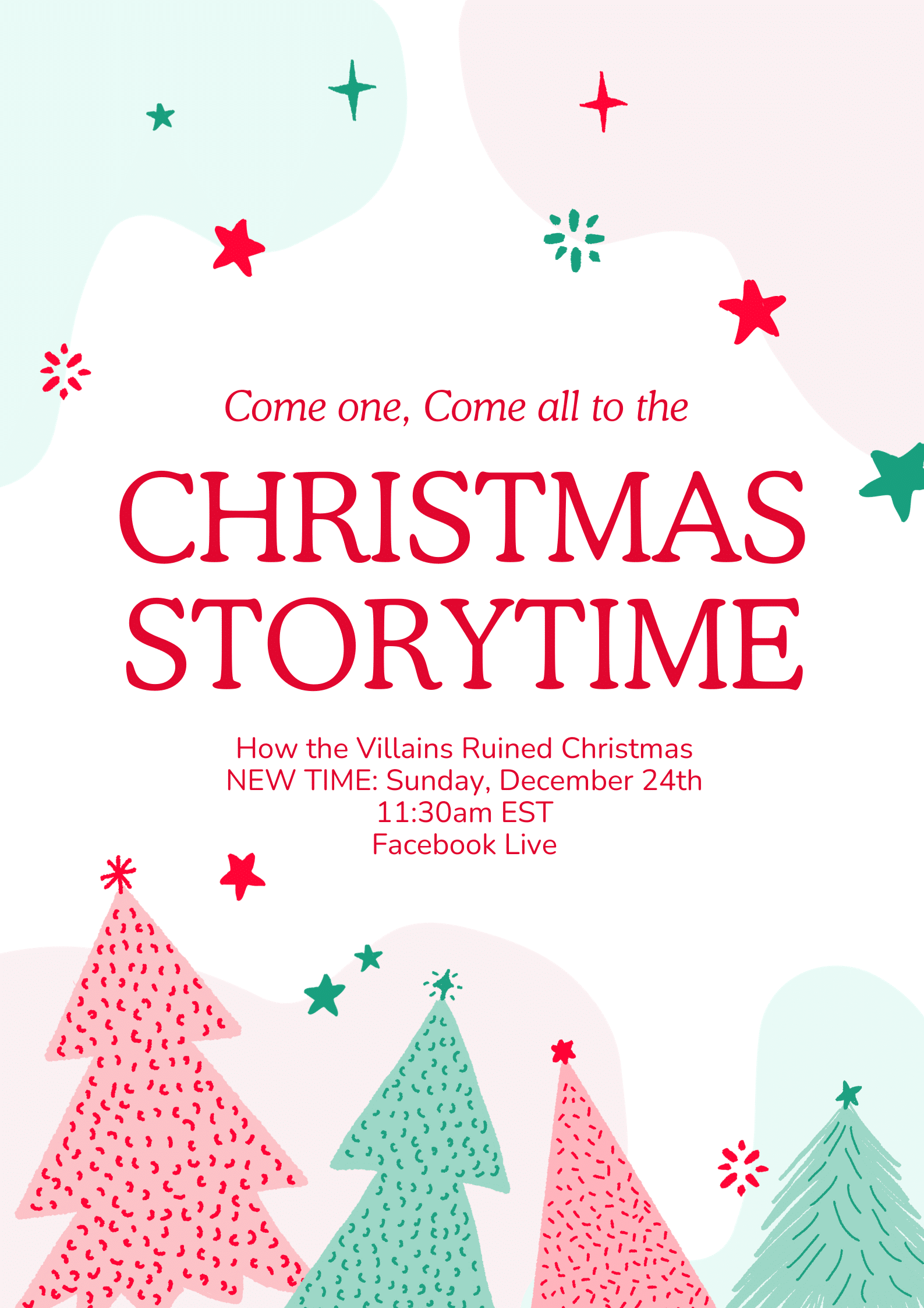 Christmas Storytime poster revised