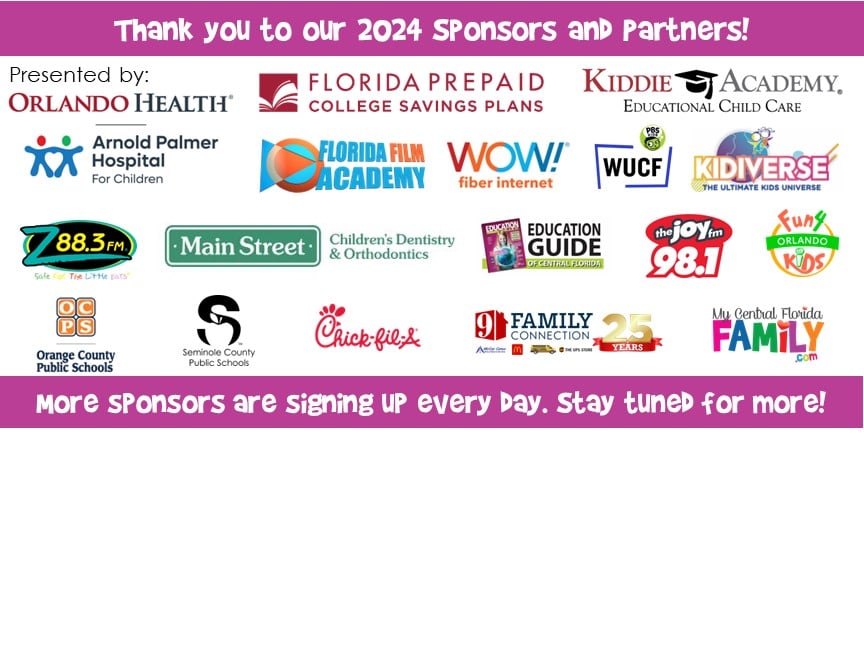 2024 Florida Kids and Family Sponsors 1 25 24