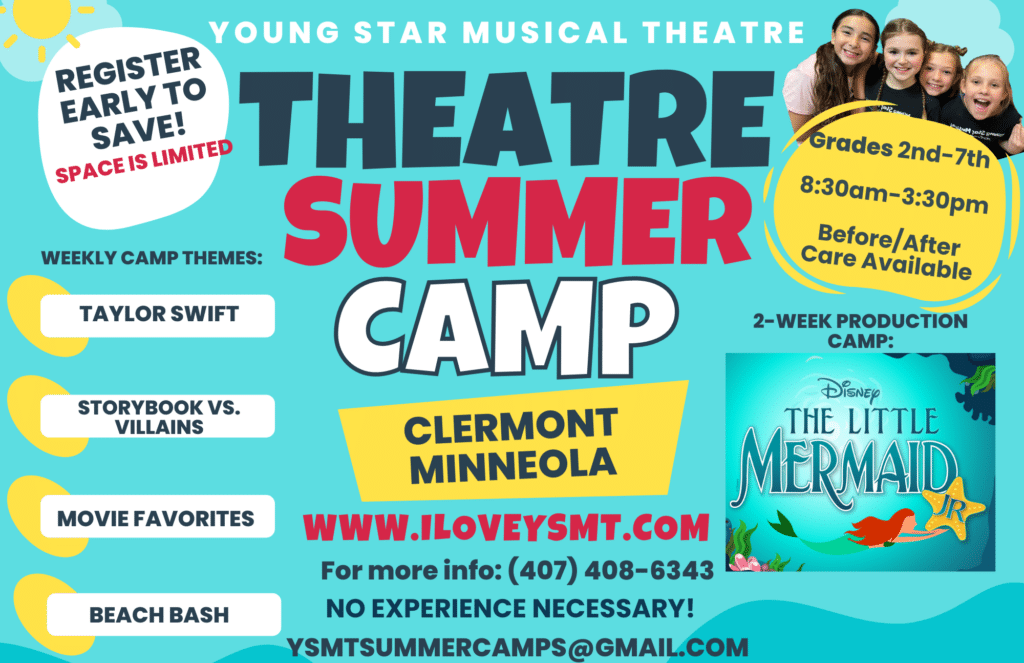 Young Star Musical Theatre Opens Summer Camps for 2024